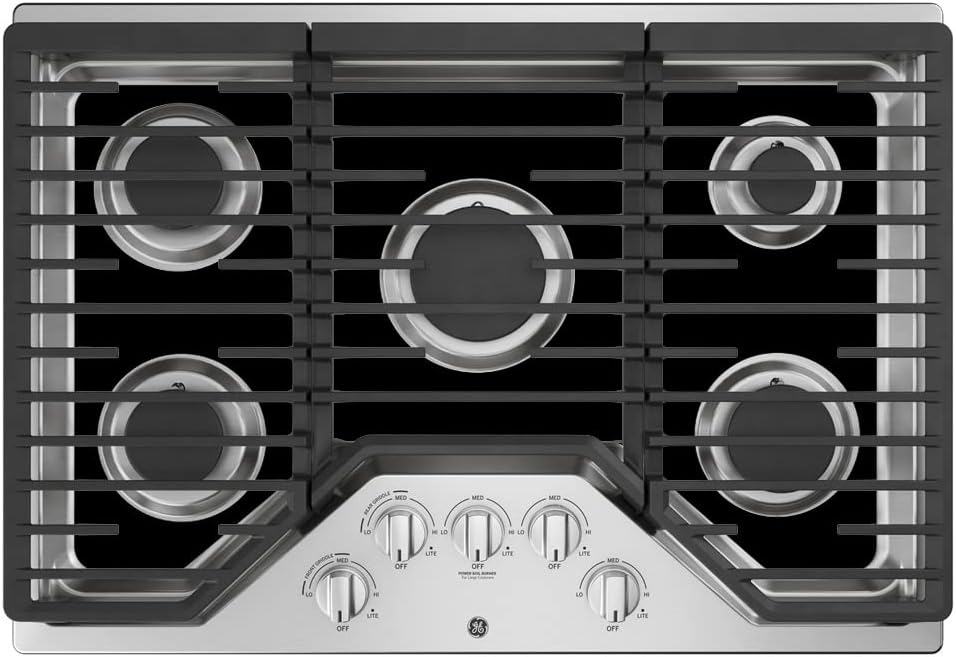 Compatible with GE 30 Inch Gas Range Protectors, Non-Stick Stove Protector, Washable Liner for JGP5030