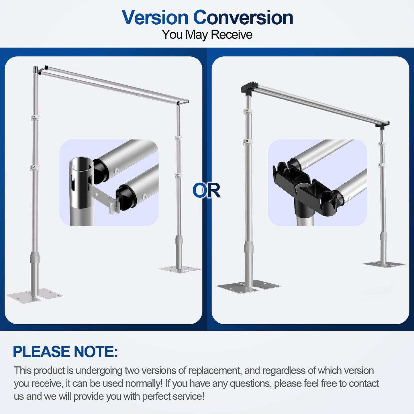 Qoolfoto 10x10ft Pipe and Drape Backdrop Stand, Double Crossbar, Heavy Duty Adjustable Background Frame with Metal Base for Parties Photography Wedding Photoshoot Decoration