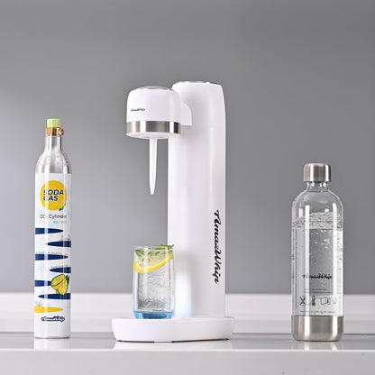 1L CO2 Sparking Water Maker, Household Portable Bubble Water Machine With Water Bottle, Soda Maker Machine