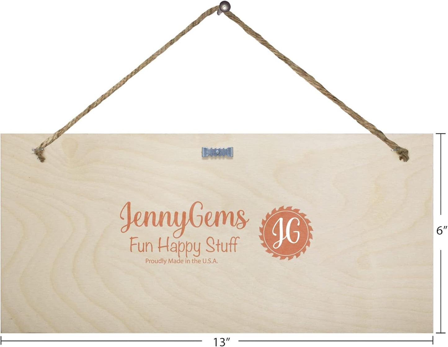 JennyGems Funny Bathroom Decor, Would Poop Here Again Sign, Wall Hanging Decorations