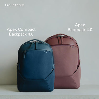 Troubadour Apex 4.0-22L Premium Laptop Backpack - Ergonomic & Water Resistant - Designed for Work and Travel - Basalt