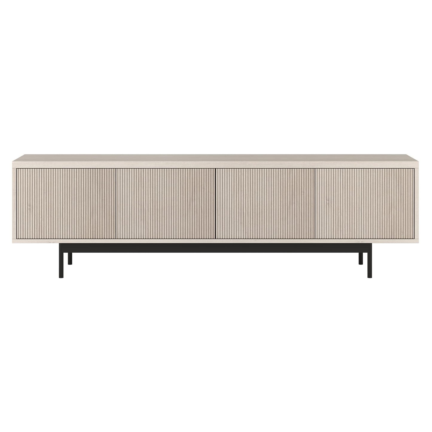 Henn&Hart Whitman, 70'' Rectangular TV Stand, Alder White