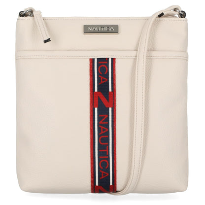 Nautica Lakeside Signature Jaquard North South Crossbody Bag