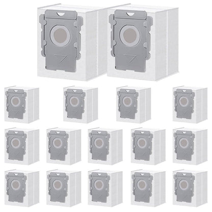 ApexOne 16 Pack Vacuum Bags for iRobot Roomba i3 i3+, i4 i4+, i5 i5+, i6 i6+, i7 i7+, i8 i8+, j5 j5+, j6 j6+, j7 j7+, j8 j8+, j9 j9+, s9 s9+, 104 105 405 504 505 705, 10 Max, 2 Essential Robot Vacuum