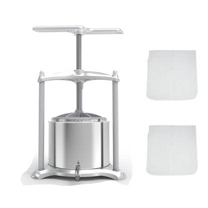 EJWOX Vegetables, Cheese,Tincture, Herbal Manual Press with Cheesecloth Bags Filter Bag