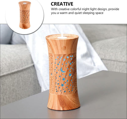 Healifty Decorative Desktop Humidifier Light, Delicate Mist Humidifier Lamp Set
