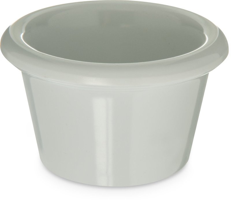 Carlisle FoodService Products S27502 Melamine Smooth Ramekin, 1.5 oz., Melamine, White (Case of 48)