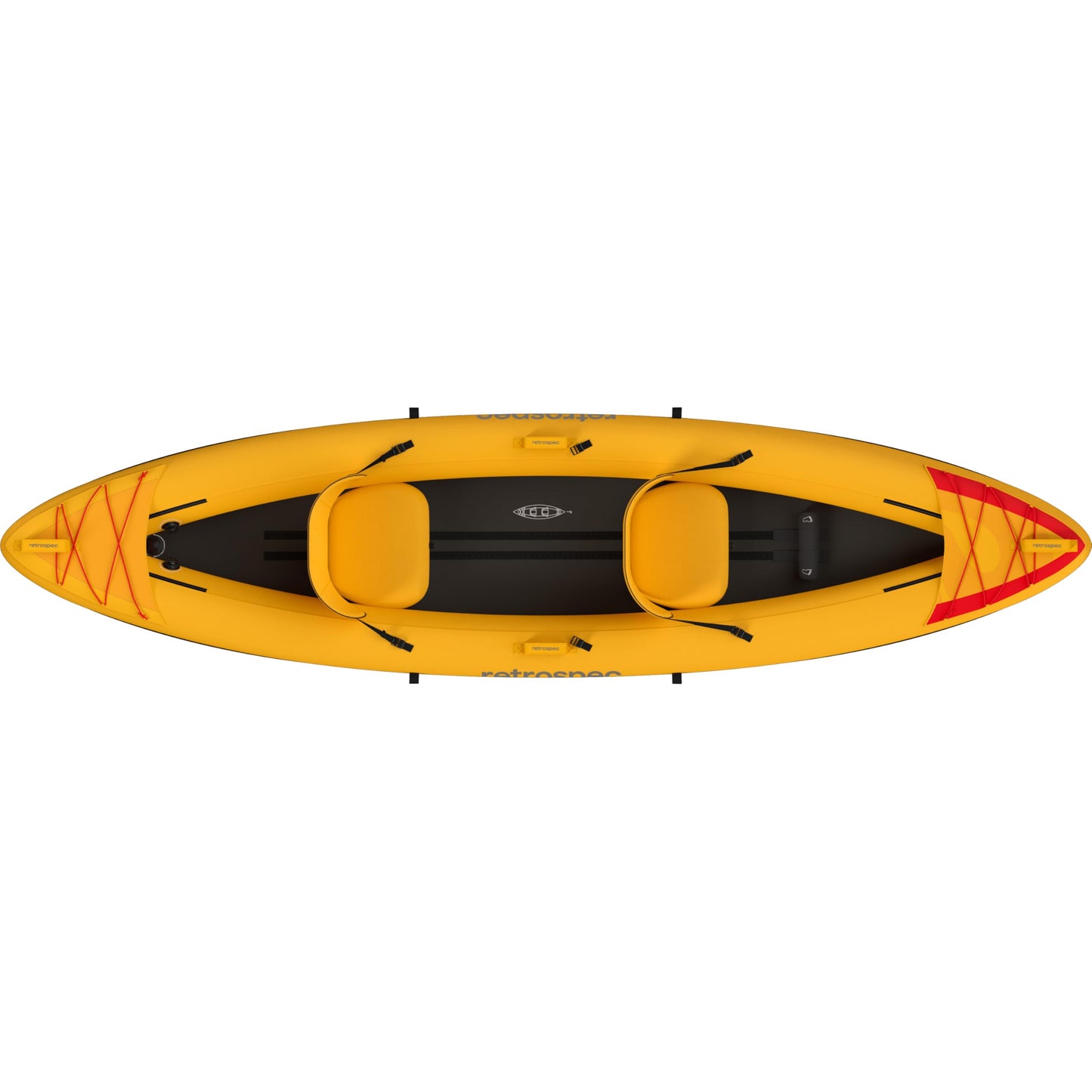 Retrospec Coaster Single & Tandem Inflatable Kayak for Adults - Blow Up Kayak, 220 & 440lb Capacity, Portable Lightweight Kayak with Paddle, Pump & Carry Bag