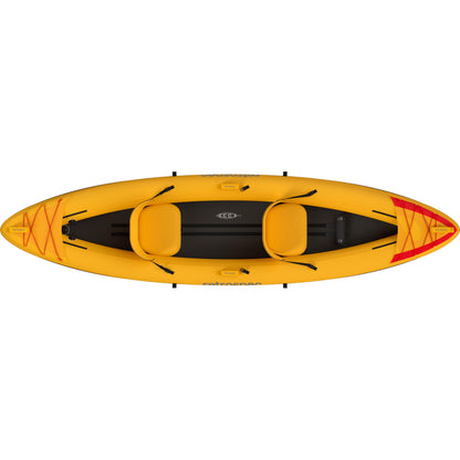 Retrospec Coaster Single & Tandem Inflatable Kayak for Adults - Blow Up Kayak, 220 & 440lb Capacity, Portable Lightweight Kayak with Paddle, Pump & Carry Bag