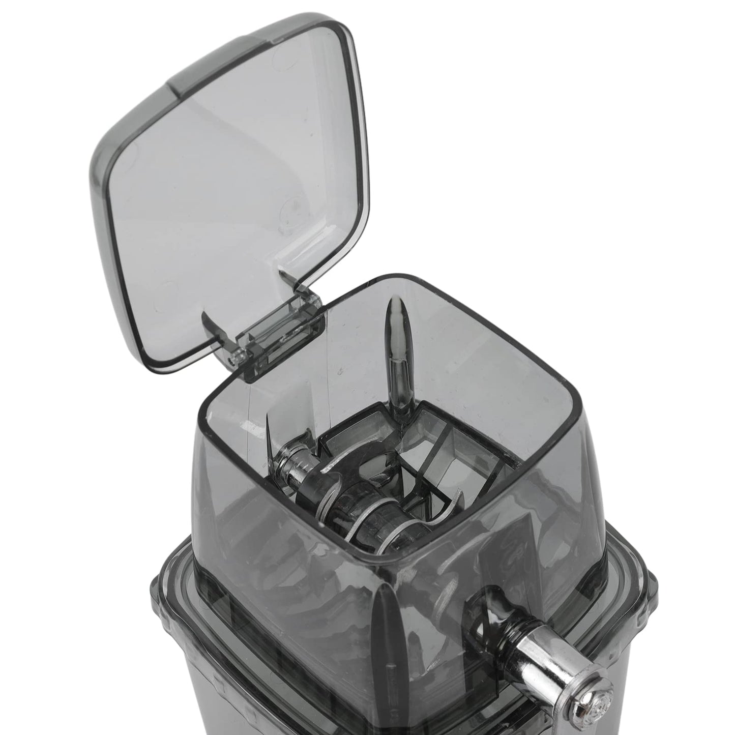 YOUTHINK Ice Crusher, Manual Ice Crusher Small Portable Crusher Hand Operated Snow C1 Machine Grey for Home Kitchen Summer Cooling