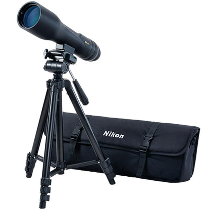 Nikon PROSTAFF 3 16-48x60mm Fieldscope Outfit | Lightweight Spotting Scope with Zoom Eyepiece, Multicoated Optics & Eco-Glass Lenses | Waterproof Fogproof Shockproof Design with Tripod & Carry Case