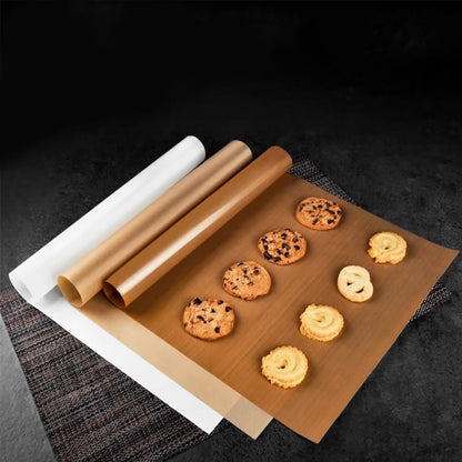 MAGICLULU Baking Dish Cloth - 4 Sheets Macaron Silicone Baking Mats for Oilproof Baking