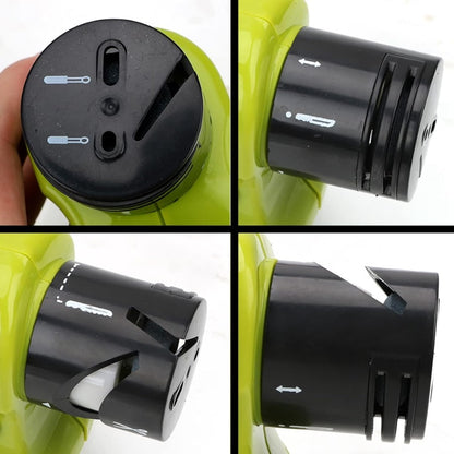 Jeanoko Motorized Knife Blade Sharpener, Electric Knife Sharpening Machine Tool for Kitchen