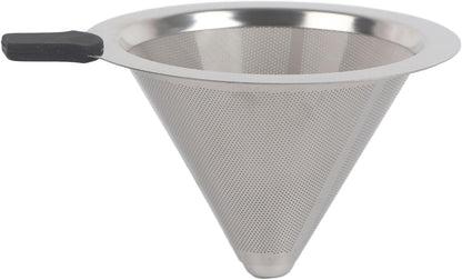 Manual Hand Drip Coffee Maker, Glass Pot with Stainless Steel Filter, Chemex Kaffeekaraffe 400 Drip Coffee