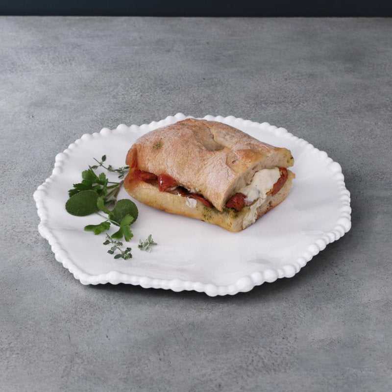 Beatriz Ball VIDA Alegria 9" Salad Plate Set of 4 (White)