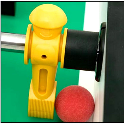 Tornado Tournament 3000 Foosball Table - Made in the USA - Commercial Quality for the Home - Incredible Table Soccer Game (1 Man Goalie, Silver)