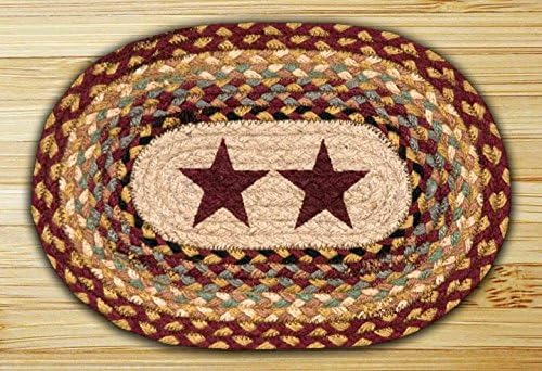 Earth Rugs 81-357BS Trivet, Burgundy, 10 x 15