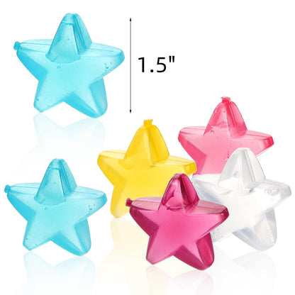 Dicunoy 200 PCS Reusable Ice Cubes, Plastic Ice Cubes for Drinks, Colorful Refreezable Non Diluting for Cocktails, Whiskey, Wine, Coffee