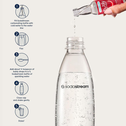 SodaStream Quick Connect CQC 60L Co2 Stock-Up Bundle with Bubly 3-Pack