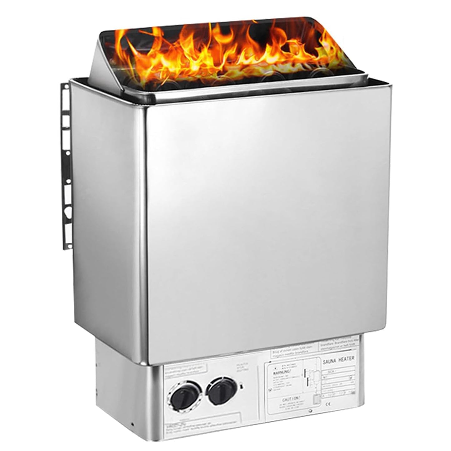 Hiedmeil 220V/380V Electric Sauna Heaters Stove Dry Steam Sauna Bath 6KW 8KW 9KW Sauna Heater for Home Hotel Spa Outdoor Sauna Hot Tent Stove Portable Stove Heater (9kw)