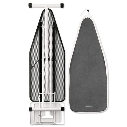 Reliable 120IB Home Ironing Board 19” X 47.5” Made in Italy Portable Ironing Board with Vera Foam Memory Foam Cover, 7 Step Height Adjustable, Heavy-Duty Tube Frame Construction, Strong Iron Rest