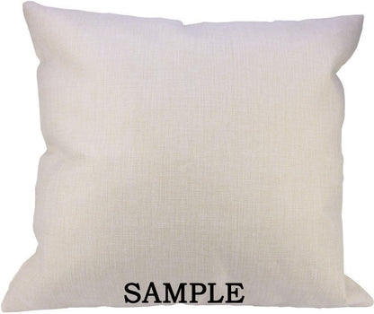 HGOD DESIGNS Doodle Cups Throw Pillow Cover, Teapots and Cupcakes in Pastel Colors, Cotton Linen 18x18 inch