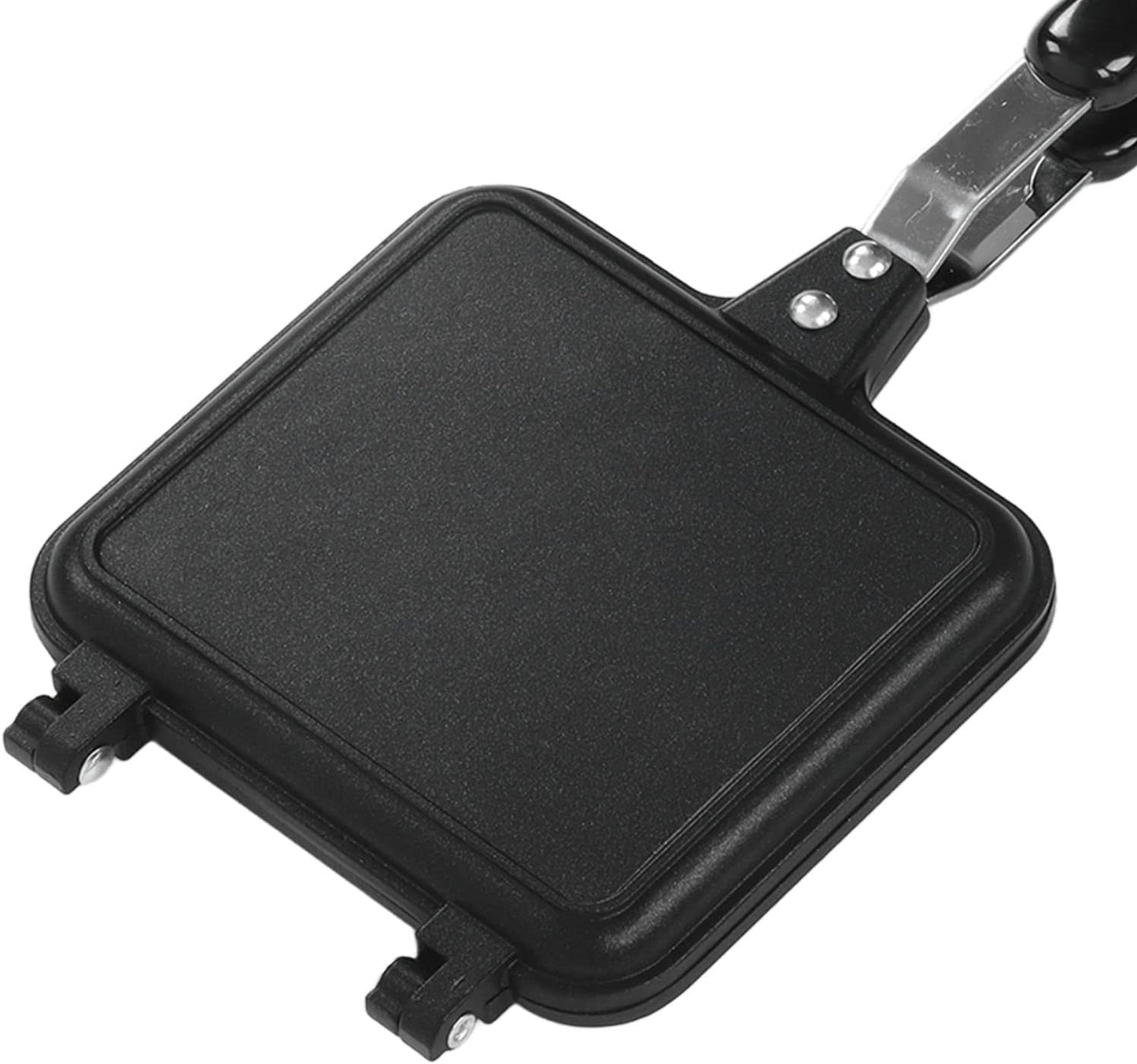 Breakfast Sandwich Maker, Non Stick Sandwich Toaster Panini Press, Double Sided Baking Pan
