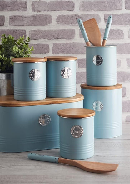 Typhoon Living Collection | 1-Quart Sugar Canister - Blue