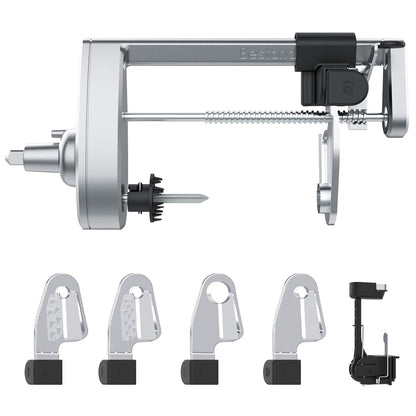Bestand Spiralizer Attachment Compatible with KitchenAid Stand Mixer, Comes with Peel, Core and Slice, Not KitchenAid Brand Spiralizer Attachment (5 Blades)