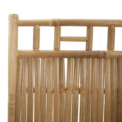 3 Panel Bamboo Room Divider Screen 47.2x70.9 Inches for Indoor Outdoor Use as a Decorative Partition or Privacy Panel