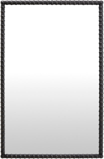 Livabliss x Galey Alix Karling Blair Traditional Full Length Mirror, 72" H x 47" W x 3" D, Black