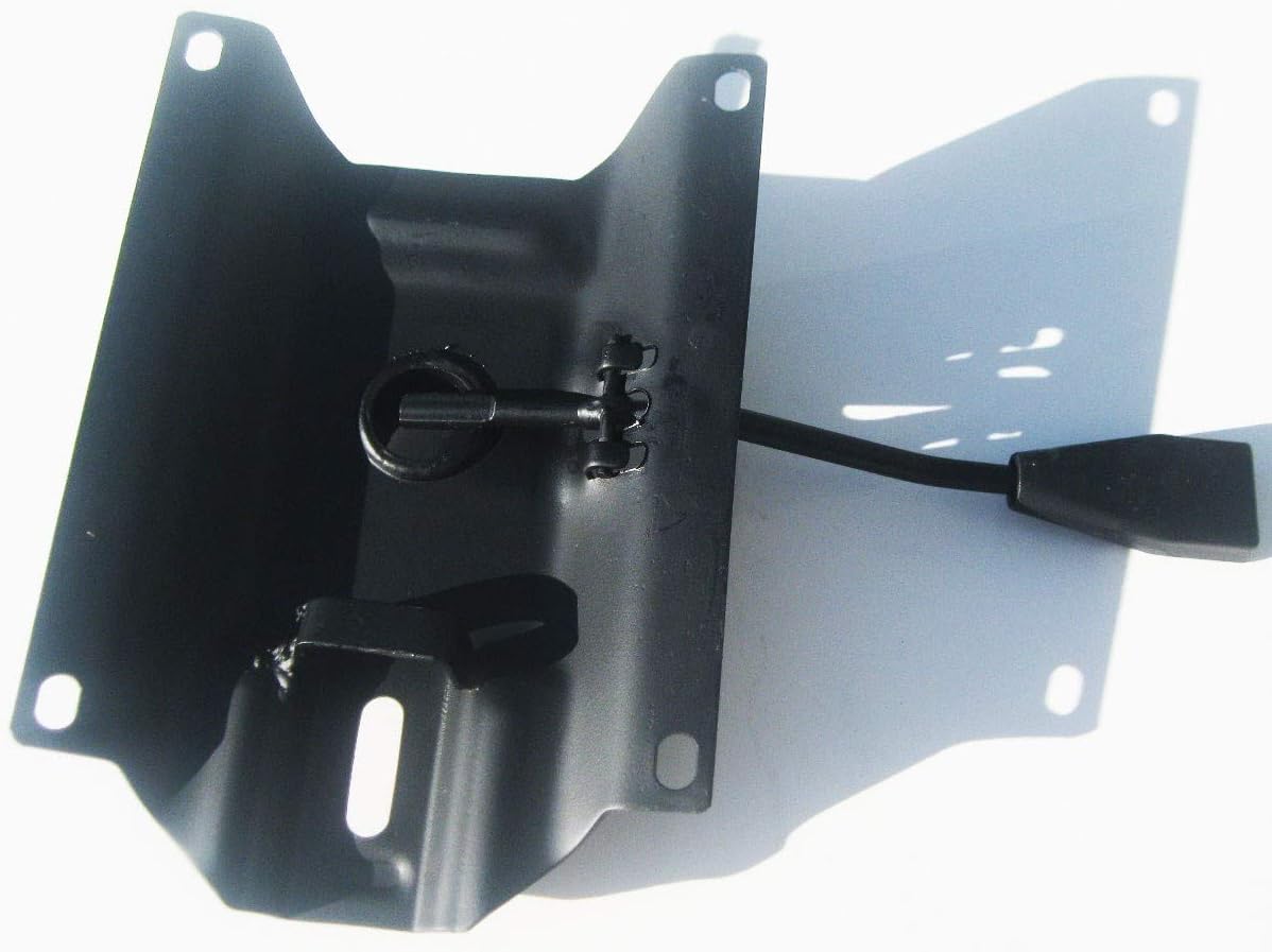 Office Swivel Chair Replacement Part, Mechanism Seat Plate Control with Mounting Holes 5.5" x 7"