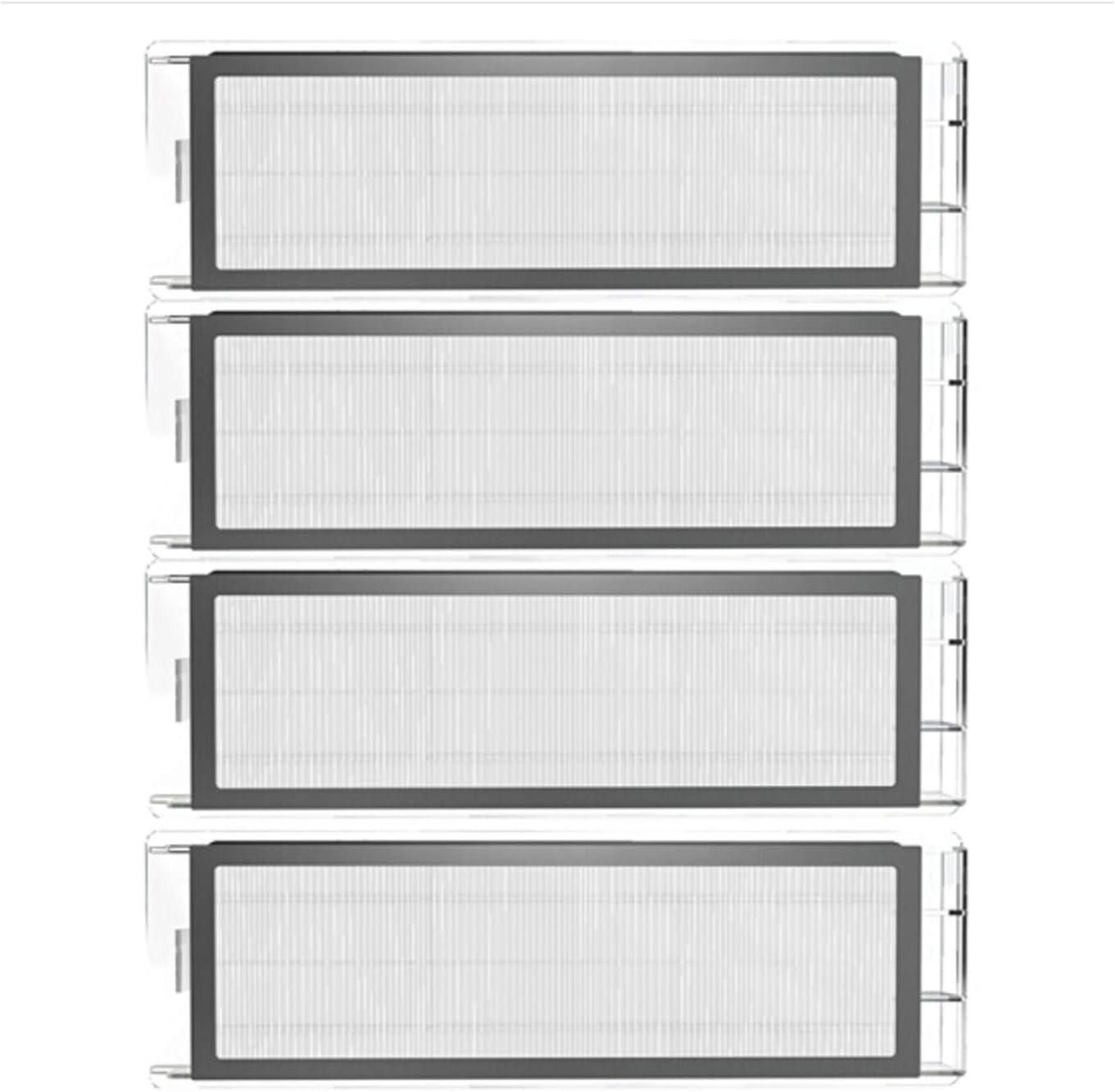 xcivi S6 Replacement Parts Kit: 4 HEPA Filters, Side Brushes, Rolling Brush for Xiaomi MiJia1 Roborock S6 S50 S51 S55