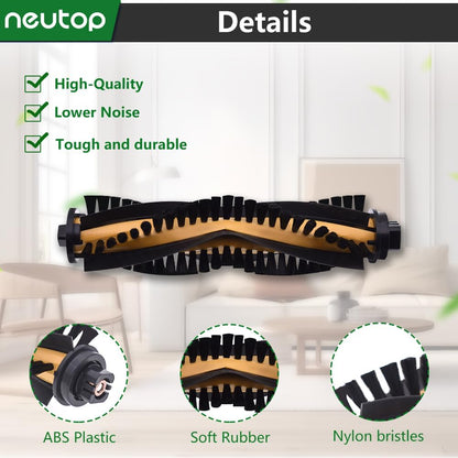 neutop Brush Rollers Replacement 3-Pack Compatible with Ecovacs Deebot N79S N79 DN622 DN622.11 DN622.31 N79W N79se and