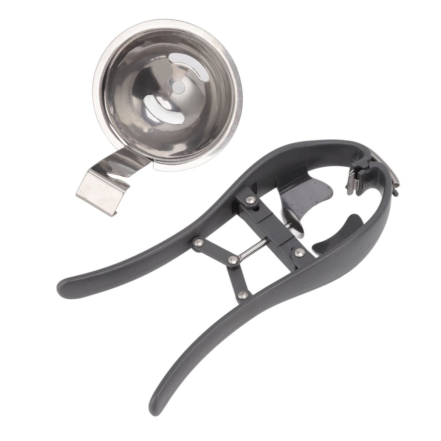 Stainless Steel Professional Egg Opener - Automatic Cracking Tool, Easy Eggshell Cutter, Hard & Soft-Boiled Eggs