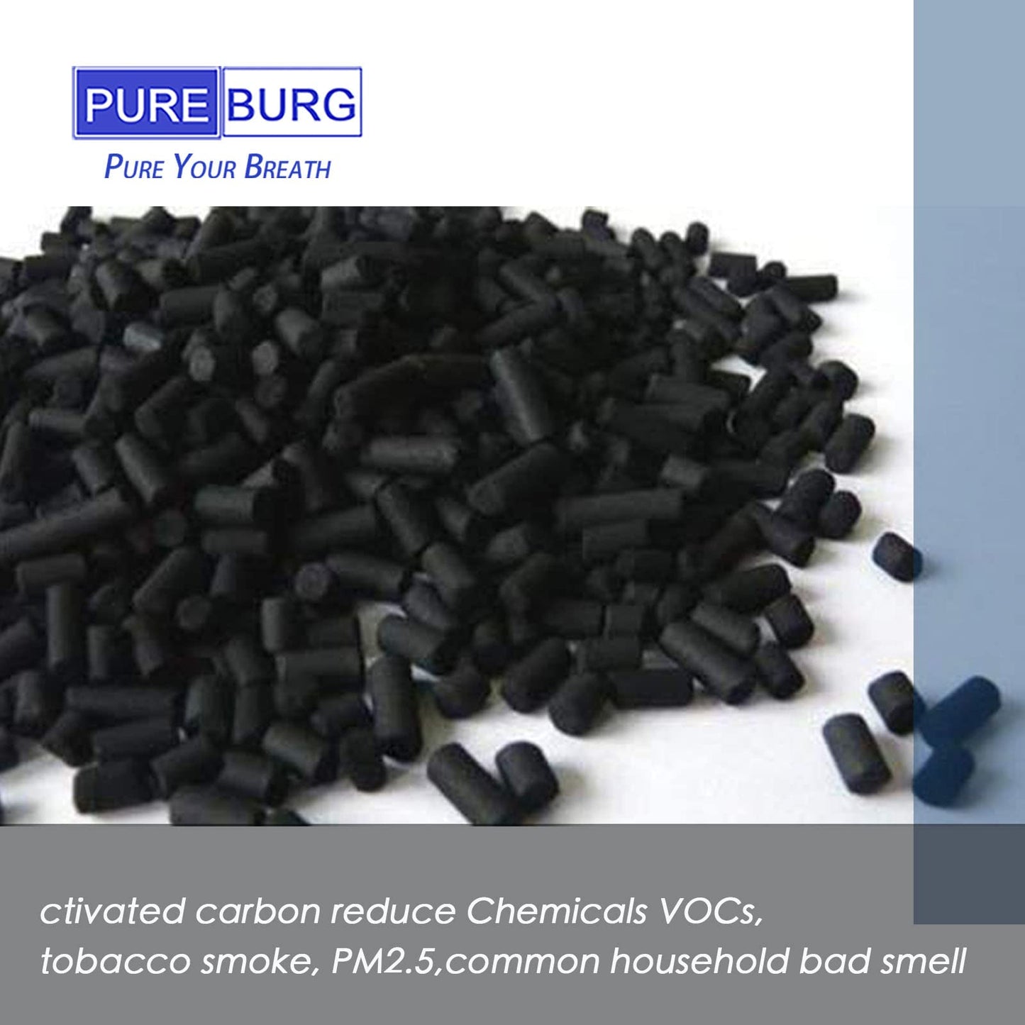 PUREBURG F1702HE Replacement Filter Compatible with Hunter HT1702 10200 Air Purifier, Part F1702HE/2 (30612), 2-Pack H13 HEPA Activated Carbon 2-in-1