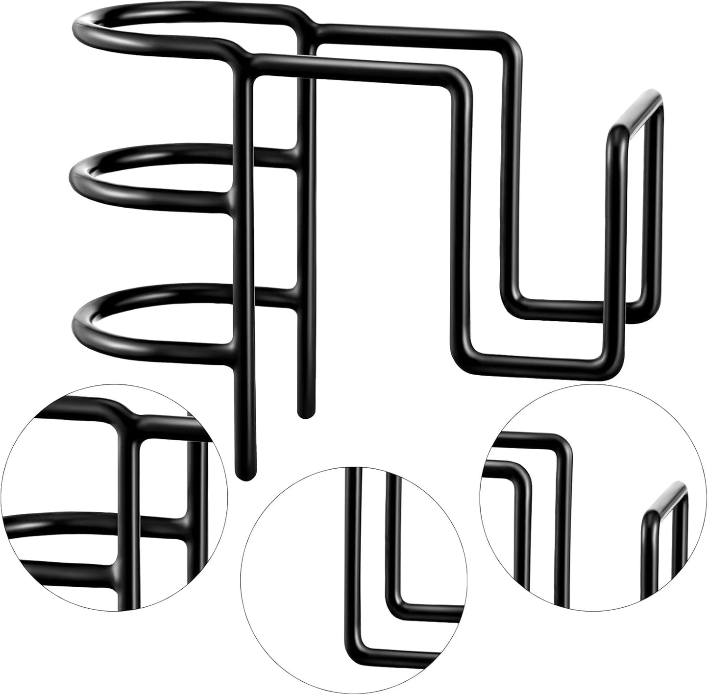 2 Blulu Pieces Sink Dish Wand Brush Holder Kitchen Sink Caddy Organizer Sponge Storage Dish Scrubber Holder Kitchen