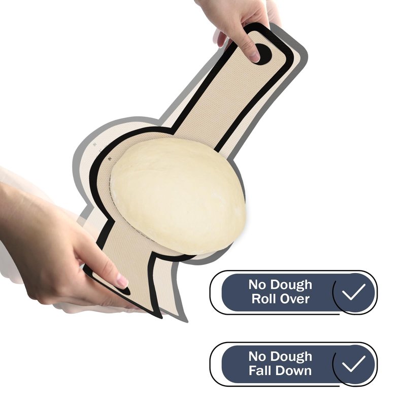 Silicone Bread Sling for Dutch Oven, 2 PCS Non-Stick & Easy to Clean Reusable Silicone Bread Baking Mat with Long Handles, Easy Transfer Sourdough