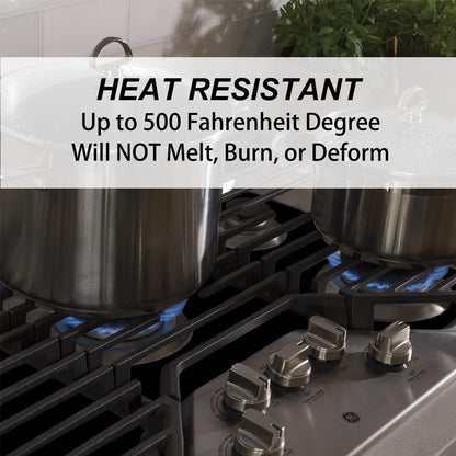 Compatible with GE 30 Inch Gas Range Protectors, Non-Stick Stove Protector, Washable Liner for JGP5030