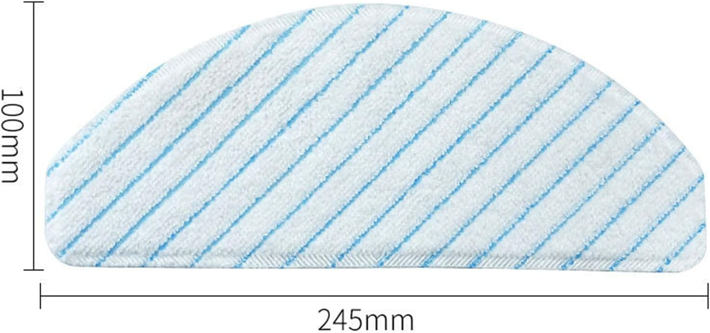 10 Pack Replacement Mop Cloth Pads for ECOVACS DEEBOT OZMO T10/T10 Plus Robot Vacuum