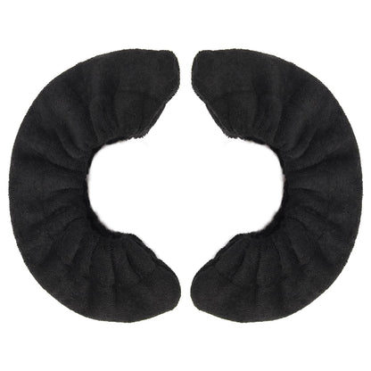 Coolrunner 2 Pairs Ice Skate Blade Covers, Sports Blade Cover Skate Blade Protector for Hockey Skates, Figure Skates and Ice Skates, Black (Black, Large)