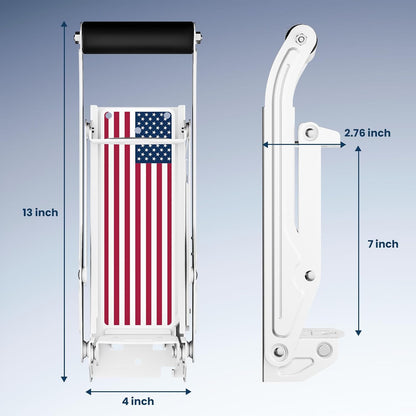2025 8/12/16oz New Auto-Eject Can Crusher with Trash Bag Organizer - Built-in Bottle Opener, Works for Cans