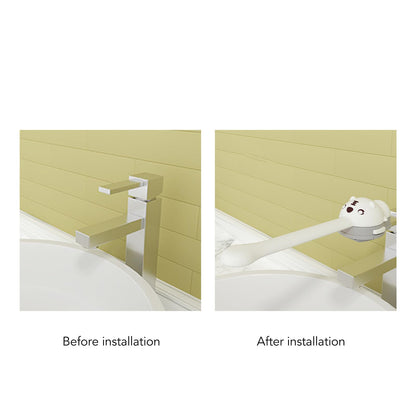Faucet Extender Sink Handle Extender for Toddlers Kids, Universal Children Cartoon Faucet Extender, Faucet Handle Extender Faucet Extension Attachment Bathroom Sink Accessories