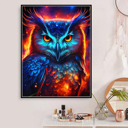 Pimio 5D DIY Diamond Art Painting Kits,Round Full Drill Eagle Diamond Art Kits for Adults Beginner, Perfect for Home Wall Decor and Gift（12x16inch）