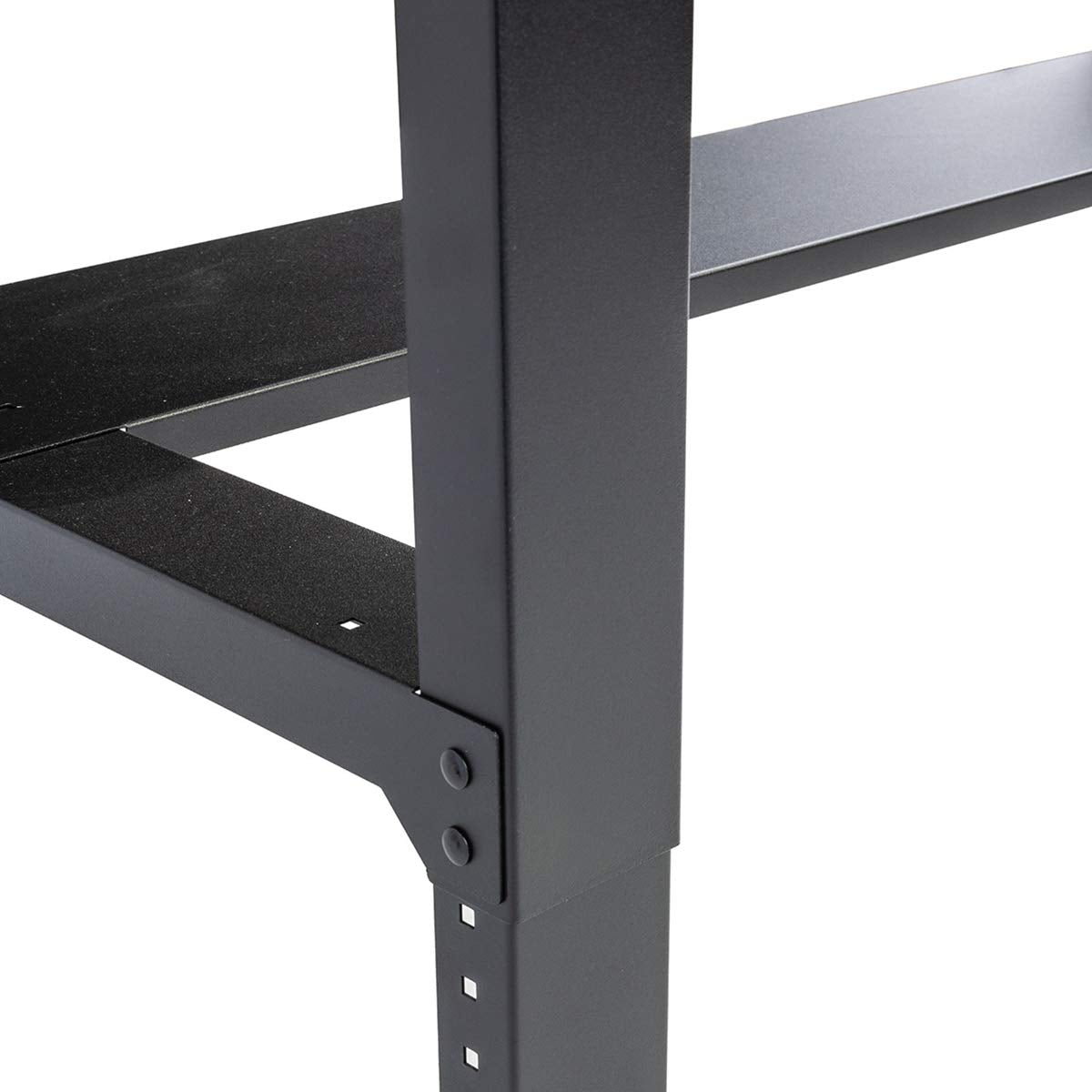 Montezuma 6' Adjustable Height Steel and Solid Wood Workbench Station