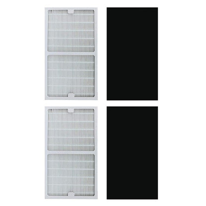 Replacement Idylis Air Purifier Filters C - 2 Pack Hepa & Carbon Filter Set for Idylis Air Purifiers IAP-10-280, IAP-10-200, Part # IAF-H-100C, IAFH100C