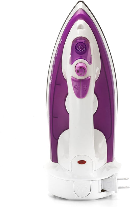 Dominion STEM Iron with Retractable Cord, Purple