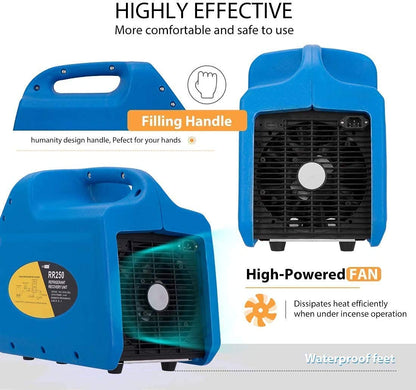 VIVOHOME 110V 1/4 HP 3.5 CFM Single Stage Rotary Vane Air Vacuum Pump with Oil Bottle and 110-120V AC 60Hz 3/4HP Single Cylinder Portable Refrigerant Recovery Machine Set