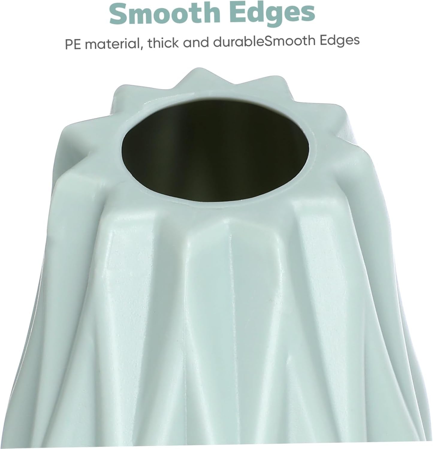EXCEART Desktop Vase Decoration - Nordic Style Modern Vase for Simplicity Flower Container