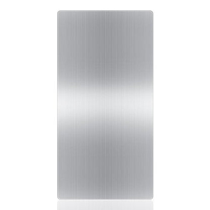 Isohit 32 x 16 Inch Stainless Steel Hand Dryer Wall Splash Guard Metal Wall Panels Backsplash Protector with Ultra Strength Adhesive for Bathroom, Kitchen, Restroom
